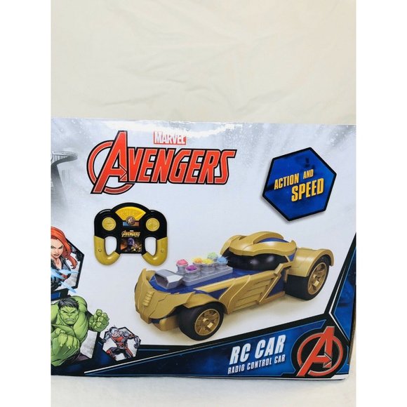 Marvel Avengers Thanos Rc Radio Control Car Walgreens Exclusive 2019 27mhz 10Lon - Picture 9 of 12
